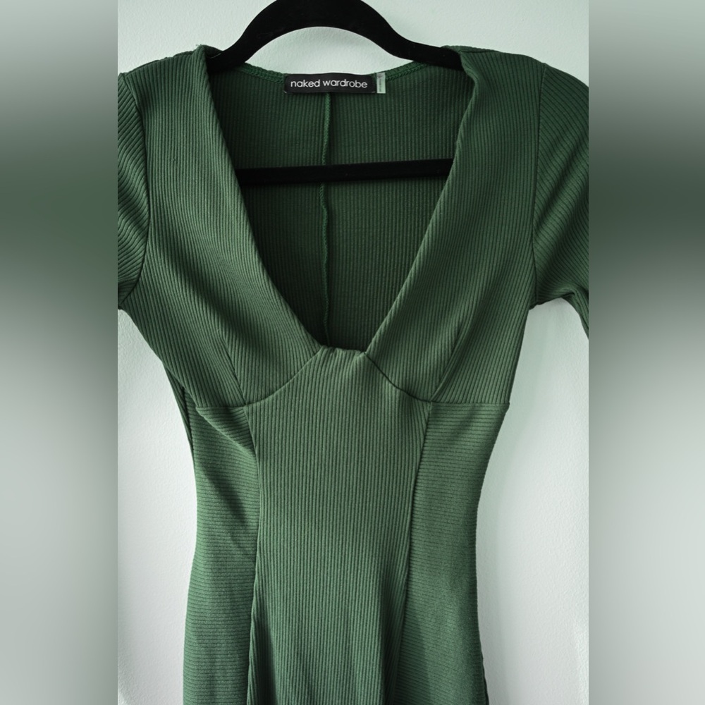 Naked Wardrobe Ribbed Bodysuit - Picture 3 of 5